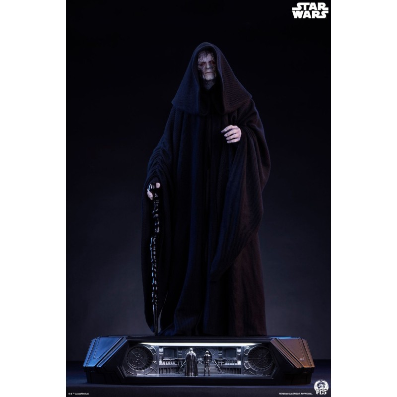 ACOMPTE 10% Précommande EMPEROR PALPATINE 1:3 Scale Hyperreal Statue PCS