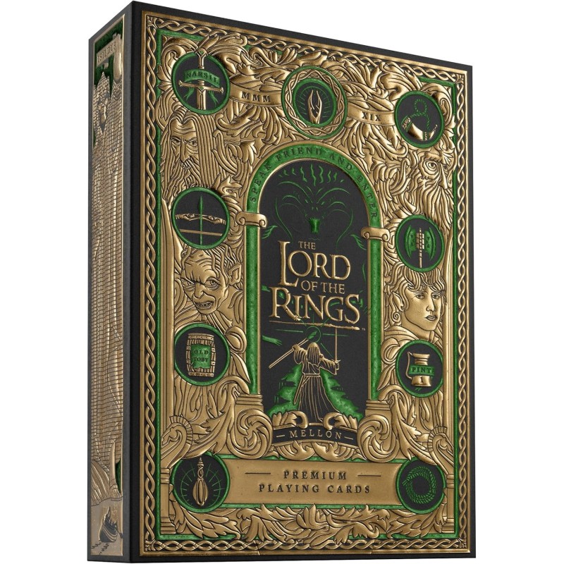 LORD OF THE RINGS jeu de cartes à jouer Theory11