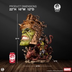 ACOMPTE 10% Précommande PLANETE HULK - Fine Art Bust Deluxe PCS