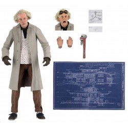Ultimate 'Doc' Brown Back to the Future 7" Scale Figurine NECA