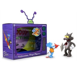 Itchy and Scratchy The Simpsons Medium Art Collectible Vinyl Figurine Kidrobot