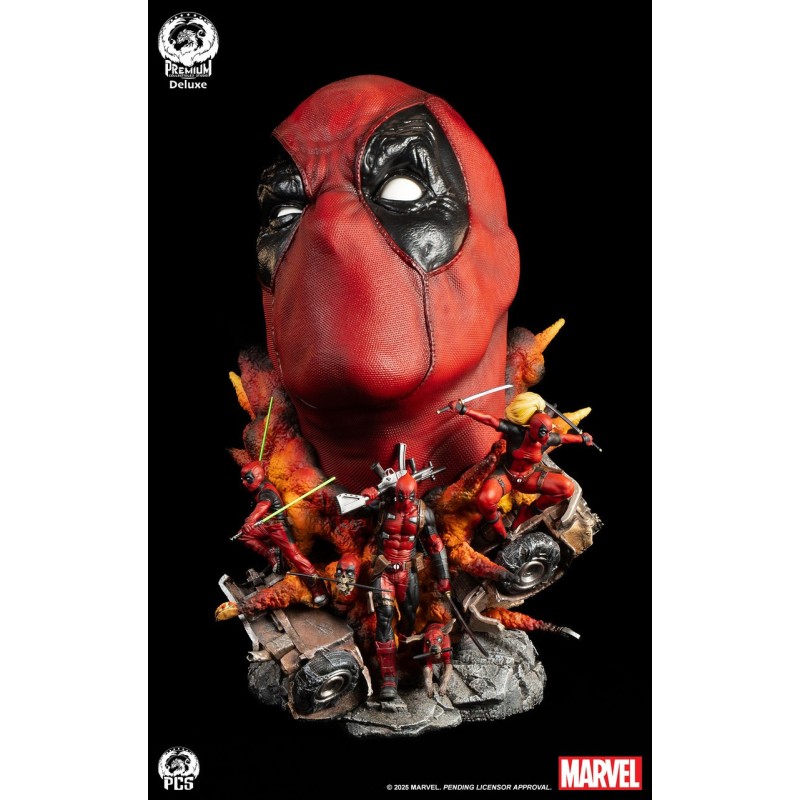 ACOMPTE 10% Précommande DEADPOOL - Fine Art Bust Deluxe PCS