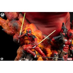 ACOMPTE 10% Précommande DEADPOOL - Fine Art Bust Deluxe PCS