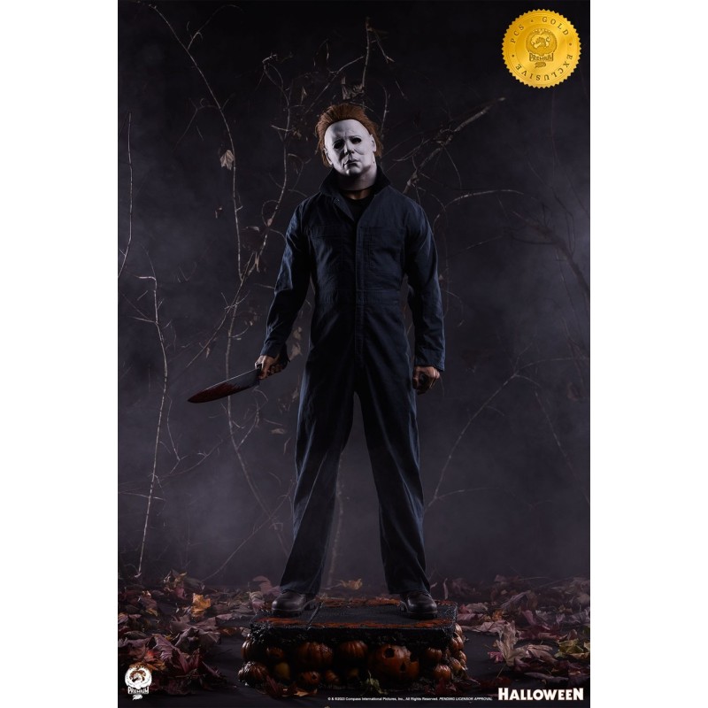 ACOMPTE 10% Précommande MICHAEL MYERS 1:2 Scale Gold Exclusive Statue PCS