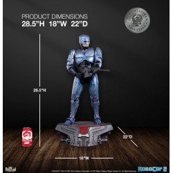 ACOMPTE 10% Précommande ROBOCOP 2 1:3 Scale Platinum Edition Statue PCS