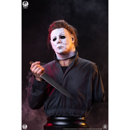 ACOMPTE 10% Précommande MICHAEL MYERS Life-Sized Bust Deluxe PCS