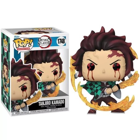 TANJIRO KAMADO (Sun Breathing) - Demon Slayer POP! Animation 1748 Figurine Funko