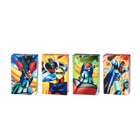 LOT DE 4 BOITES À  (20) CIGARETTES GOLDORAK Champ