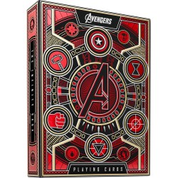AVENGERS THE INFINITY SAGA RED VERSION jeu de cartes à jouer Theory11