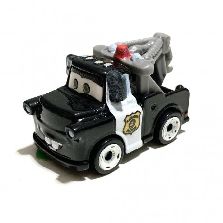 Officer Mater Cars Die-Cast Mini Racers Mattel