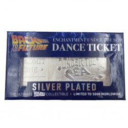 "Enchantment Under The Sea" Silver Plated Dance Ticket Fanattik