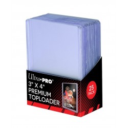 25 Pack Premium Toploader 3" x 4" Ultra Pro