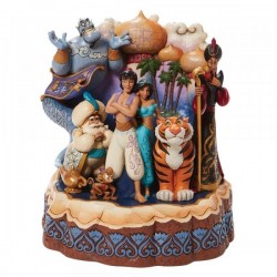 A WONDROUS PLACE (Aladdin) Carved by Heart Disney Traditions Enesco