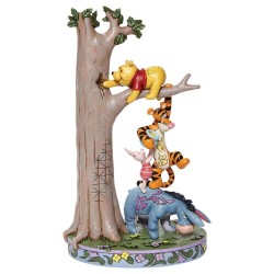 HUNDRED ACRE CAPER (Winnie and friends) Disney Traditions Enesco