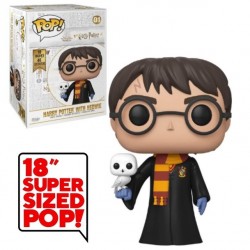 HARRY POTTER WITH HEDWIG POP! 18" Harry Potter 01 Figurine Funko
