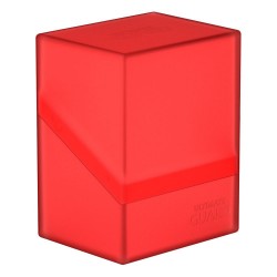 BOULDER DECK CASE 80+ Taille Standard Ruby Ultimate Guard