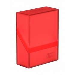 BOULDER DECK CASE 40+ Taille Standard Ruby Ultimate Guard