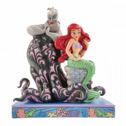 "WICKED AND WISHFUL" (Ariel and Ursula) Disney Traditions Figurine Enesco
