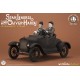 STAN LAUREL AND OLIVER HARDY ON FORD MODEL T 1:12 Scale Statue Infinite Statue