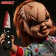 SCARRED CHUCKY - Bride of Chucky Talking Figurine 15" Mezco
