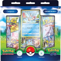 Coffret CARAPUCE Collection avec pin's POKÉMON GO The Pokémon Company International