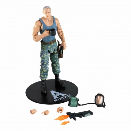 COLONEL MILES QUARITCH - Avatar 7-Inch Figurine McFarlane