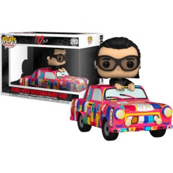 BONO WITH ACHTUNG BABY CAR - U2 POP! Rides 293 Figurine Funko