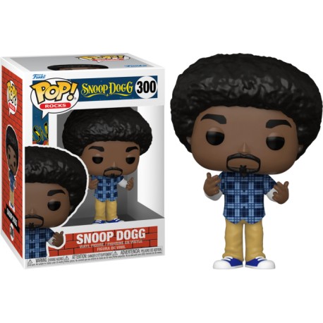 SNOOP DOGG (Blue Shirt) POP! Rocks 300 Figurine Funko