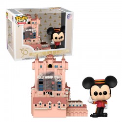 HOLLYWOOD TOWER HOTEL AND MICKEY MOUSE POP! Town 31 Figurine Funko