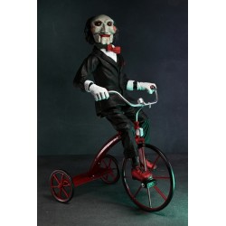 BILLY THE PUPPET with Tricycle 12-inch Sound Figurine NECA
