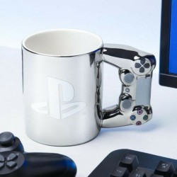 Mug 4th Gen Playstation Silver Controller Paladone
