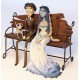 CORPSE BRIDE EMILY & VICTOR PVC Statue SD Toys