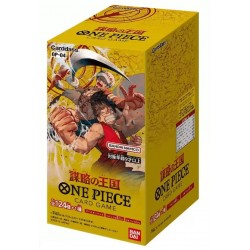 DISPLAY (24 boosters) OP-04 KINGDOM OF PLOTS One Piece (JAPONAIS) Bandai