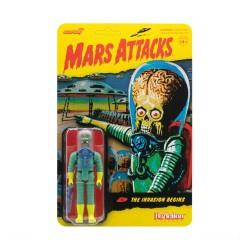 1 THE INVASION BEGINS Mars Attack ReAction™ Figurine Super7