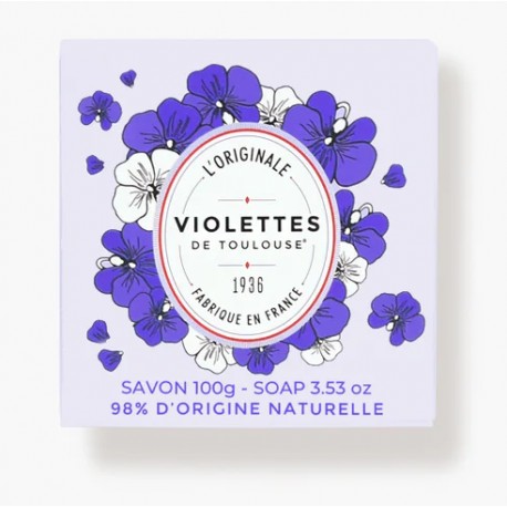 SAVON 100g "L'Originale Violettes de Toulouse" Berdoues