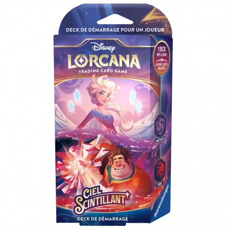 LORCANA S5 CIEL SCINTILLANT Deck Elsa & Ralph Disney Ravensburger