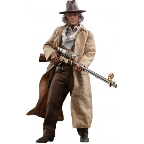 DOC BROWN BTTF III MMS617 Figurine 1/6 Hot Toys