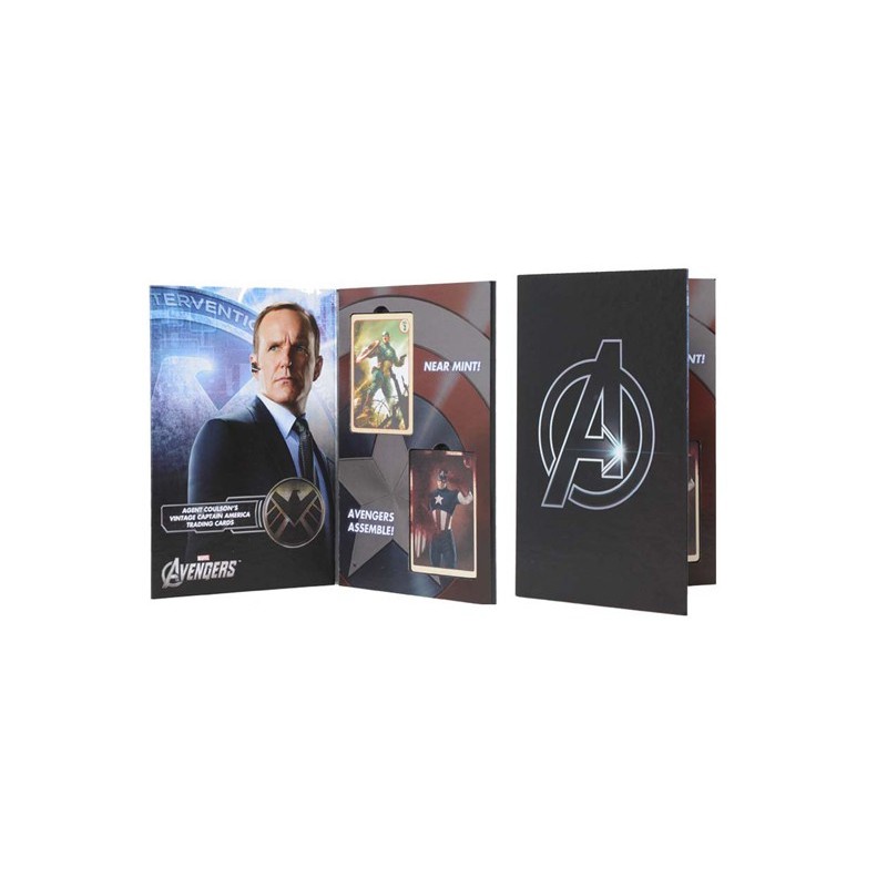 Agent Coulson Vintage Captain America Trading Cards (Avengers) eFX