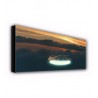 Millenium Falcon over Bespin Cloud City Canvas ID-Wall