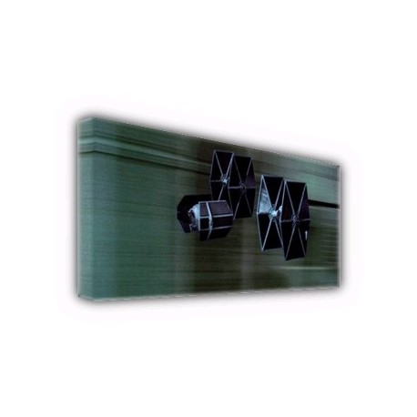 TIE Advanced and Fighters Canvas ID-Wall