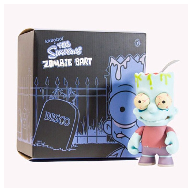 Zombie Bart ( Blue Version) 6-Inch Figurine Kidrobot