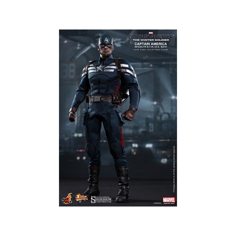 Captain America – Stealth S.T.R.I.K.E. Suit Figurine 1/6 Hot Toys