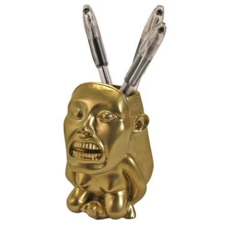 Golden Idol of Fertility Pencil Holder Gentle Giant
