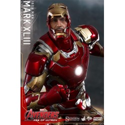 Iron Man Mark XLIII Diecast MMS Figurine 1/6 Hot Toys