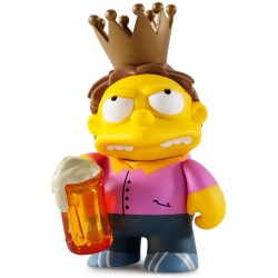 Plow King 3/40 The Simpsons 25th Anniversary Series Mini Figurine Kidrobot