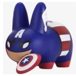 Captain America 2/20 Marvel Labbit Mini Series 2 2.5-Inch Figurine Kidrobot