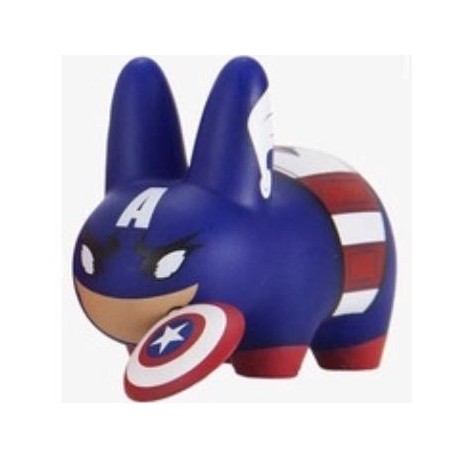 Captain America 2/20 Marvel Labbit Mini Series 2 2.5-Inch Figurine Kidrobot