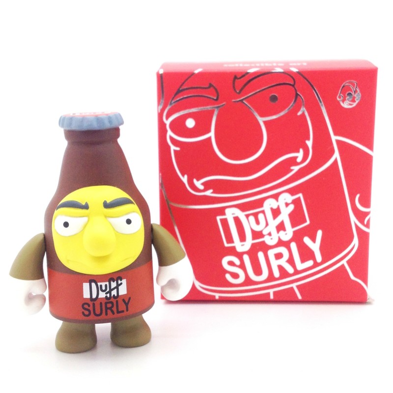 Surly Duff Simpsons 3-Inch Figurine Kidrobot