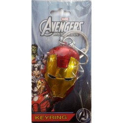 Iron Man Colored Head Porte-clés Métal Monogram
