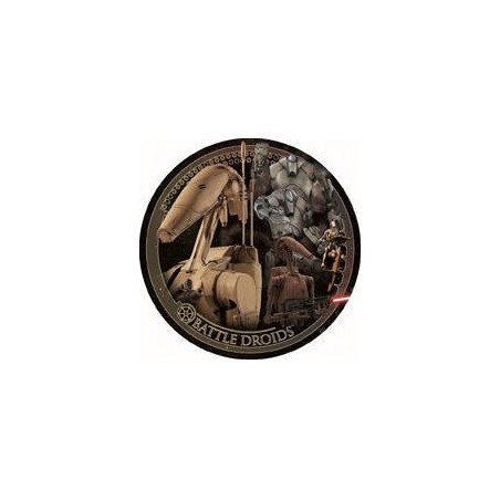  Assiette de collection Battle Droid Collector Plate Cards Inc.